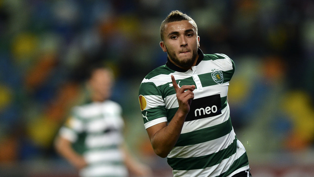 Zakaria Labyad im grün-weißen Trikot von Sporting CP