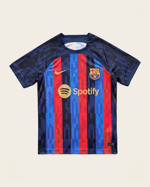 Gesigneerd FC Barcelona thuisshirt 2022/23, voorkant